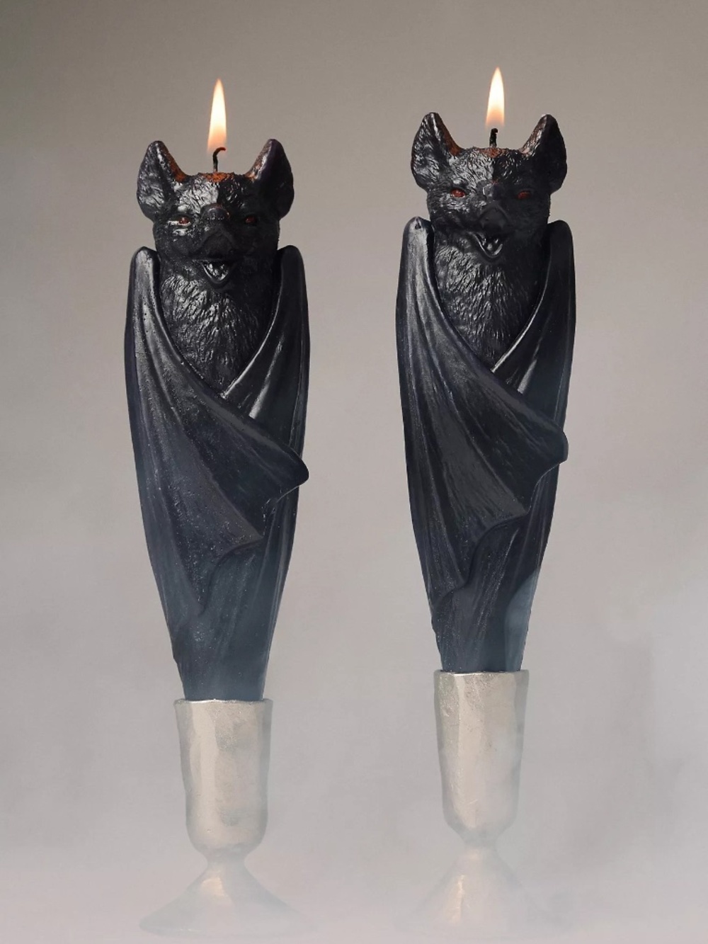 Anthropologie Terrain Bat Taper Candles, Set of 2 NWT
